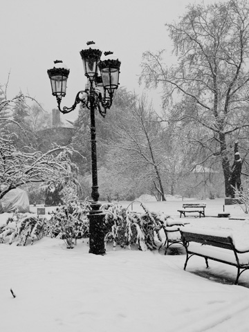 Winter finds itself in Sofia, Bulgaria.