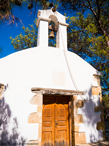 A church on the island of Gavdos in Greece.