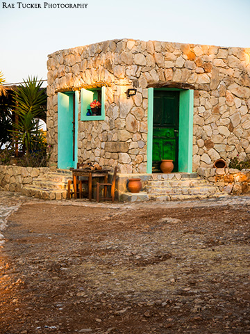 A stone building on the island of Gavdos in Greece