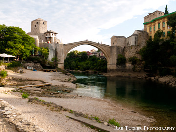 Along the Neretva River in Mostar