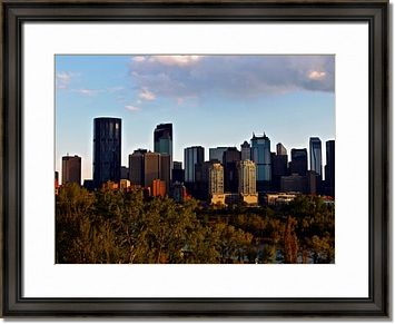 Calgary Alberta Framed Prints