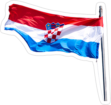 Croatia Flag Sticker