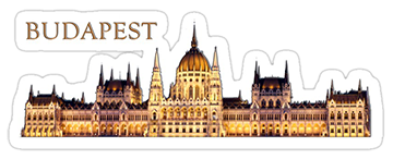 Budapest Parliament Sticker