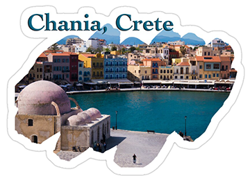 Chania, Crete, Greece Sticker