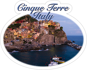 Cinque Terre Sticker