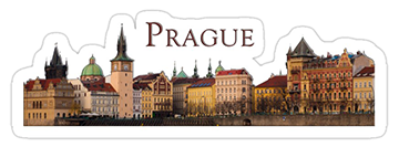 Prague Sticker