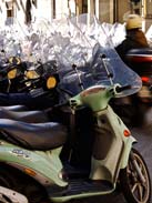 Mopeds in Florence, Italy