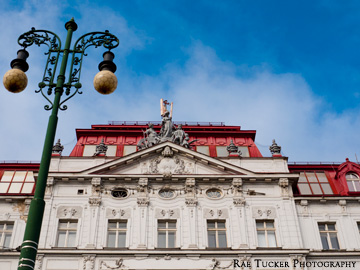 Czech architecture in Prague.