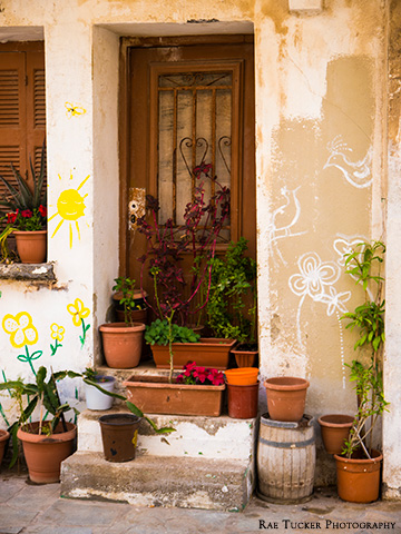 Blocked Entrance in Chania, Greece