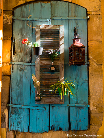 Decorative Window Shutters in Larnaca, Cyprus