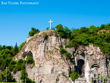 Cave Church in Budapest, Hungary