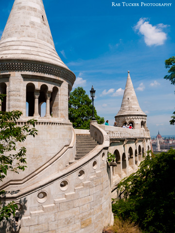 Fisherman's Bastion in Budapest, Hungary