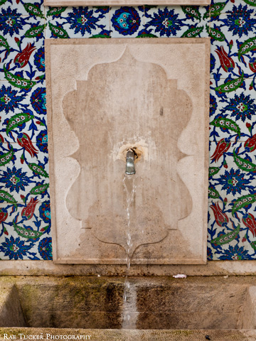 A water fountain in Sarajevo, Bosnia and Herzegovina