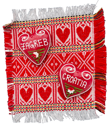 Licitar are traditional biscuits from Zagreb, Croatia