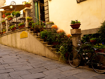 Autumn in Cortona, Italy