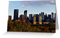 Calgary Alberta Greeting Cards