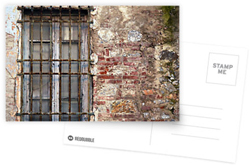 Barred Window Postcards