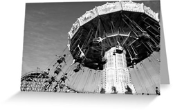 Carnvial Rides Greeting Cards