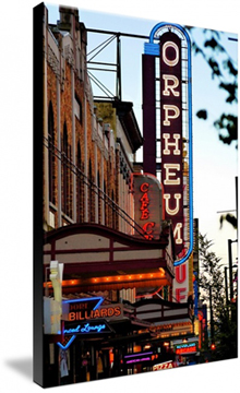 Neon Signs in Vancouver Canvas Prints