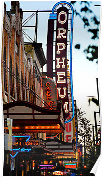 Neon Signs in Vancouver Posters