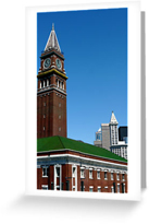 Seattle Train Station Greeting Cards