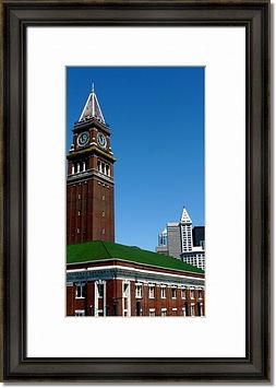 Seattle Train Station Framed Prints