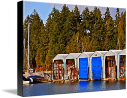 Vancouver Harbour Canvas Prints