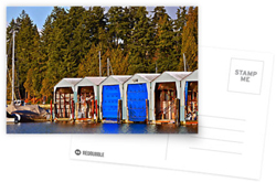 Vancouver Harbour Postcards