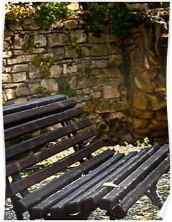 Park bench Posters