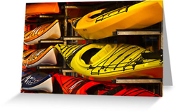 Kayak Greeting Cards