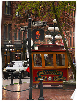Gastown Trolley Posters