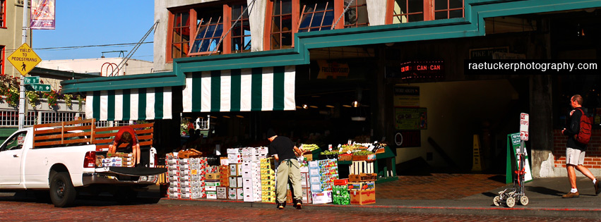 Pike Place Market Free Facebook Timeline Banner