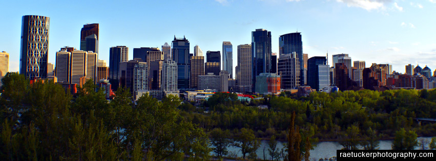 Calgary Skyline Free Facebook Banner