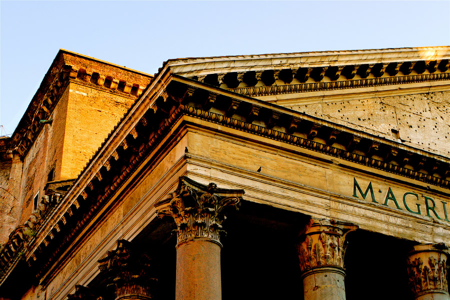 The Pantheon in Rome, Italy