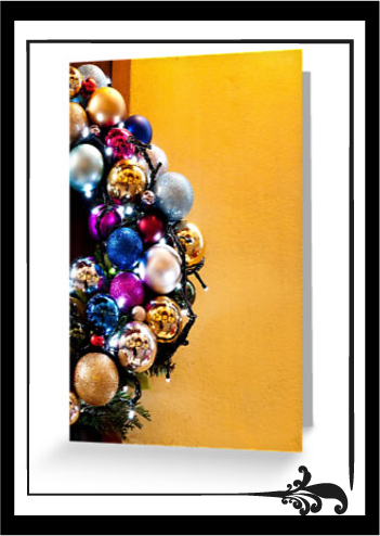 Christmas Wreath Greeting Card